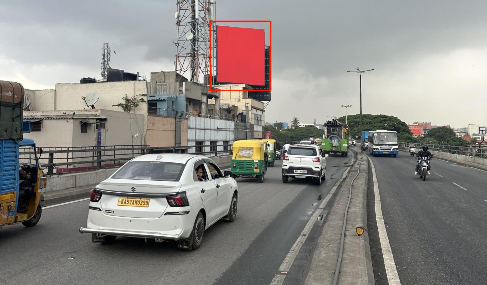 Mysore Road Flyover — CBD Approach - Mysore Road